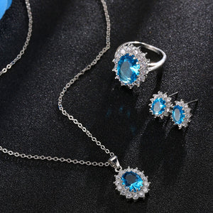Necklace Set- Oval