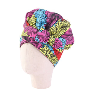 African Satin Bonnet