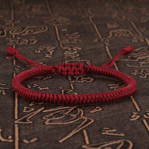 Braided Knot Charm Bracelet