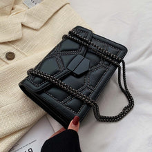 Load image into Gallery viewer, Rivets &amp; Chain Handbag

