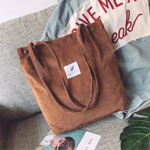 Corduroy Shoulder Bag